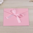 thumbnail image 2 of MLINS Retro Creative Bow Invitation Cards with Elegant Ribbon Tie Design for Wedding and Parties 10 Pcs, 2 of 8