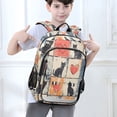 thumbnail image 6 of FORMRS Unisex School Backpack 17" Student Travel Bag with Laptop Compartment, Cats and Hearts, 6 of 7