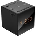 thumbnail image 3 of Sony Radio-Réveil Compact AM/FM avec Lecture Facile, Écran LCD Rétroéclairé, Sauvegarde de Batterie, Contrôle de Luminosité Réglable, Minuterie de Sommeil Programmable, Réglage du Temps d'Été, Finition Noire, 3 of 4