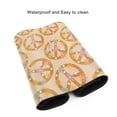 thumbnail image 6 of DouZhe Large Mouse Pad, Vintage Floral Peace Symbol Non-Slip Waterproof Rubber Keyboard Office Desk Pads Mousepad, 29.5 x 15.8 inches 3mm Thick, 6 of 7