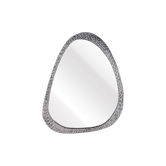 Elk Home Morris 31-inch Tall Decorative Wall Mirror in Gray