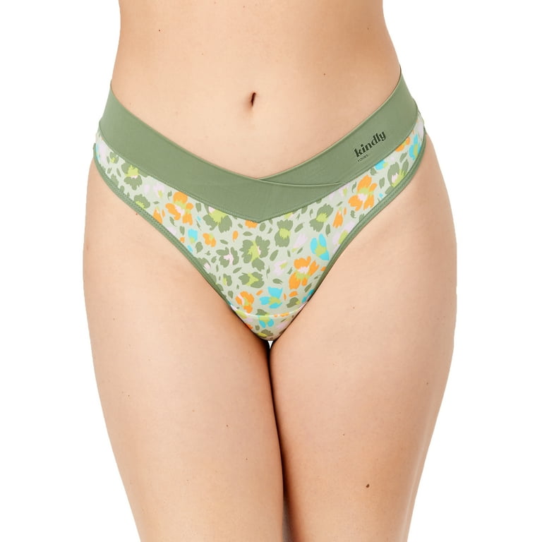Kindly Yours Women's Seamless Bikini Underwear, 3-Pack, Sizes XS