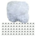 thumbnail image 7 of D-GROEE 20/40/60/100/120/200/300g Glow in The Dark Spider Web Halloween Fake Spider Web White Stretch Spider Webs Halloween Decoration Cobwebs for Halloween Home and Party Indoor and Outdoor Decor, 7 of 7