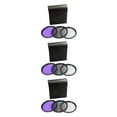 thumbnail image 1 of ZLight 3 Pcs 3-in-1 Lens Filter with Bag 49MM 52MM 55MM 58MM 62MM 67MM 72MM 77MM Protector Filtering Circular Polarizer Carrying Case 58mm 3Set, 1 of 6