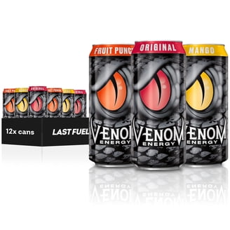 Venom Killer Taipan Mango Energy Drink PP .99 cents 16 oz Cans
