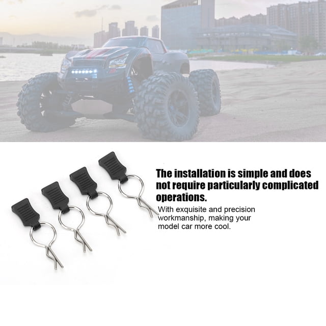 Rc Body Shell Clip Pin Rc Car Part 1 5 1 8 Rc Car Body Shell Clip Pin Fixing Bracket Set Sory Parts Fit For TraxxasYellow Green