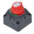 thumbnail image 2 of Battery Disconnect Switch ABS Shell Red Copper Internal Stud Master Isolator Cut Off Switch DC 12‑48V, 2 of 5