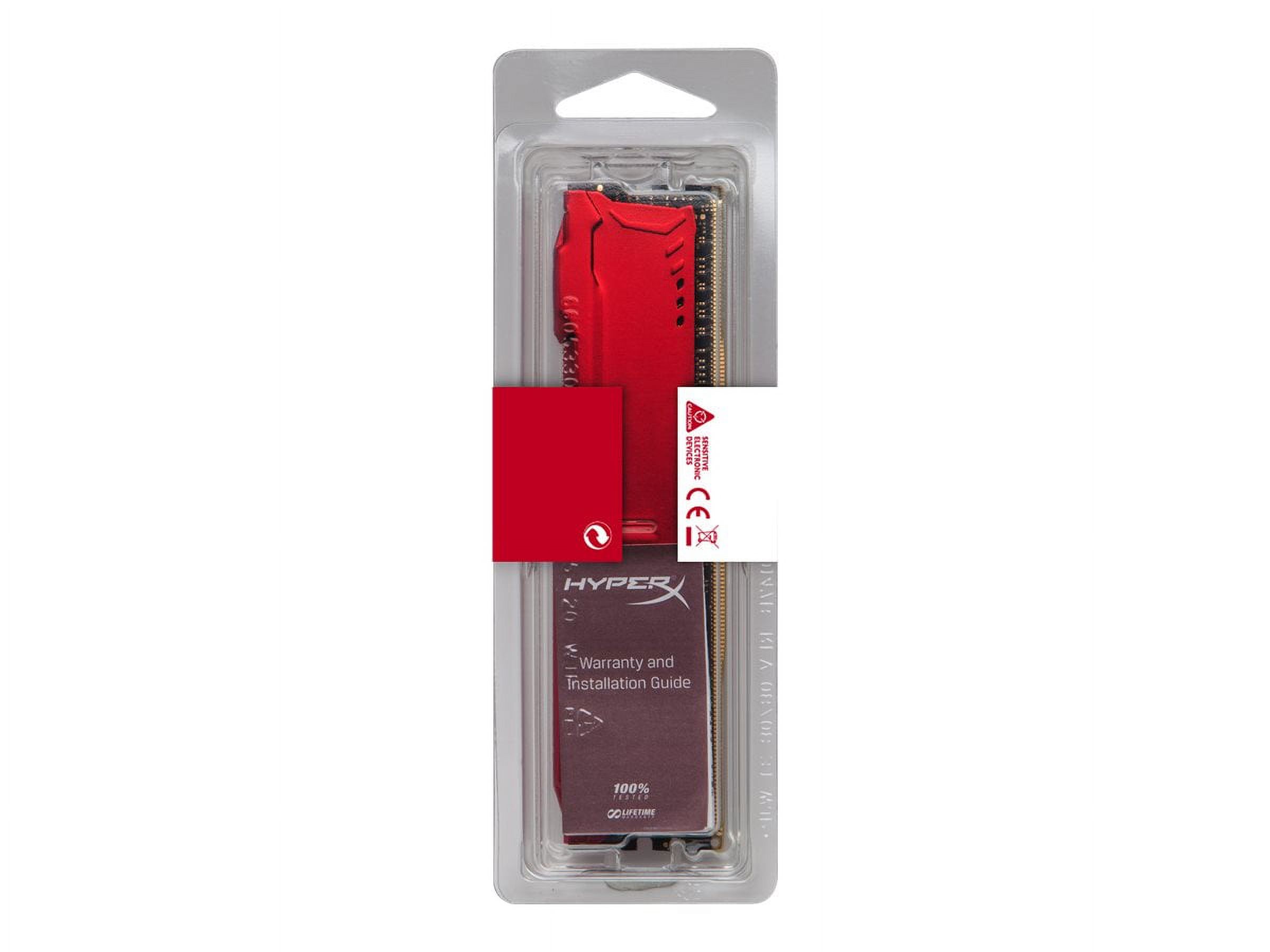Kingston Technology HyperX FURY Red 16GB 3200MHz DDR4 CL18 DIMM