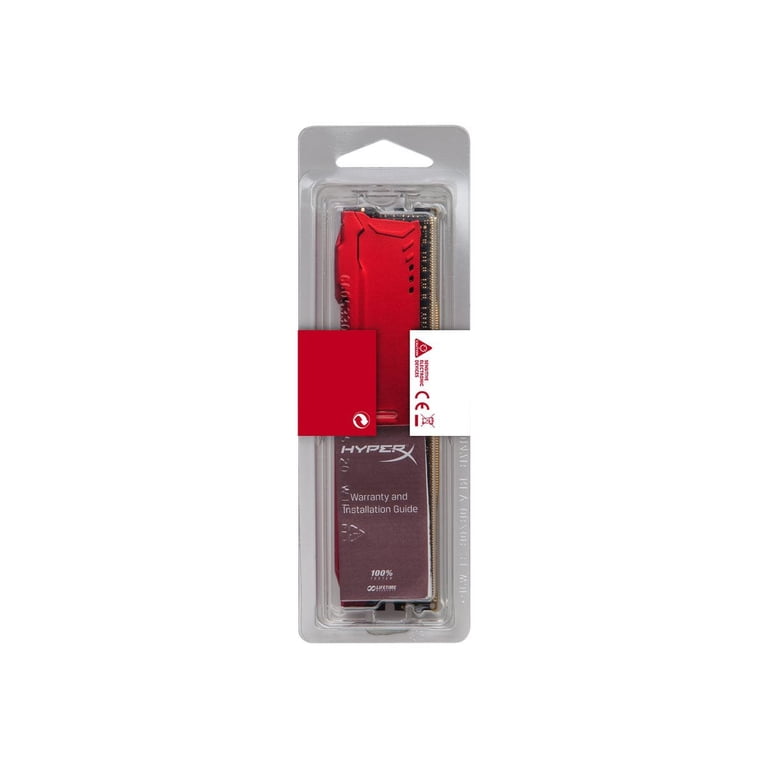 Kingston Technology HyperX FURY Red 16GB 3200MHz DDR4 CL18 DIMM