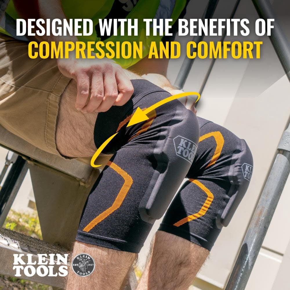 Klein Tools Knee Pad Compression Sleeve, S/m
