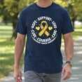 thumbnail image 4 of Childhood Cancer Support Family T-Shirt – Awareness Theme – Unisex Support Wear, 4 of 6
