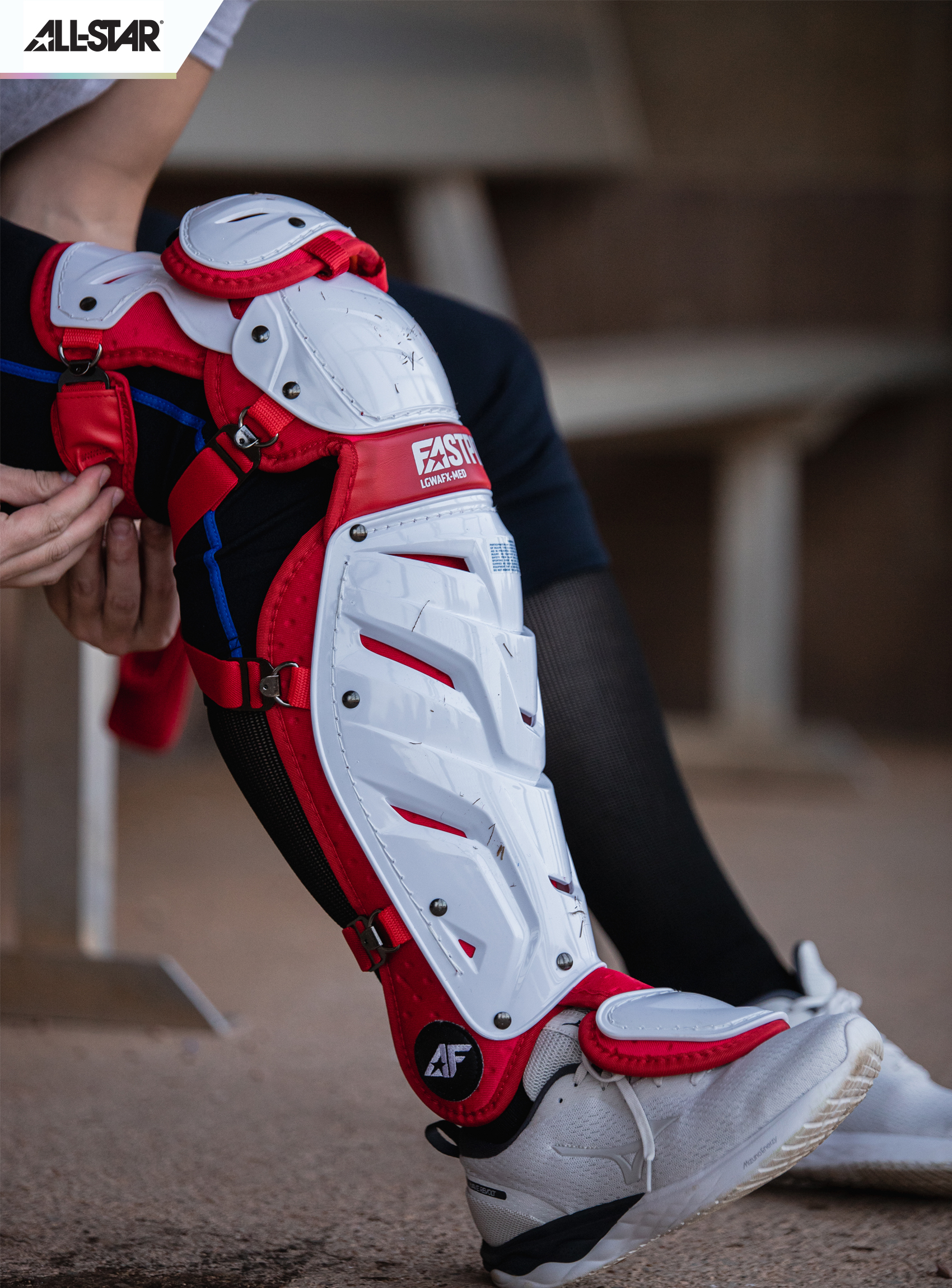 Équipement De Catcher Allstar Fastpitch Softball AFX - Taille Large - Occasion Bon état
