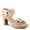 BEIGE, variant on Spring Step Dade Sandals for Women - Ladies Casual Platform Sandal with Hook and Loop - Slip-On Womens Sandals for Any Event