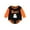 Orange(ghost), variant on URMAGIC Baby Boy Girl Halloween Skull Long Sleeve Oversized Romper-12 Months