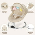 thumbnail image 3 of HARPPA Electric Baby Swing for Infants, Motorized Infant Swing, Bluetooth Remote Control, Kaqi, 3 of 6