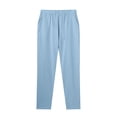 thumbnail image 6 of MDUKONU Men's Linen Trousers Lightweight Golf Wear Light Blue XXXL, 6 of 6