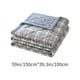 thumbnail image 3 of Edredón de verano de algodón lavado, manta delgada de aire acondicionado en relieve, manta de franela suave multiusos para sofá cama dormitorio, 39x59 pulgadas, lavable a máquina, liviano 1.1 lb, 3 of 6