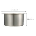 thumbnail image 2 of Miangastore 1pc Practical Recessed Cup Holder Professional Chip Table Coke Cup Holder, 2 of 8