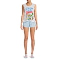 thumbnail image 2 of Disney Toy Story Women's and Women's Plus Tank Top, Shorts and Socks, 3-Piece Sleep Set, 2 of 5