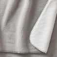 thumbnail image 4 of Better Homes & Gardens Reversible Faux Wool to Faux Fur Oversized Couch Throw Blanket, Grey Haze, 50 x 72 in, 4 of 6