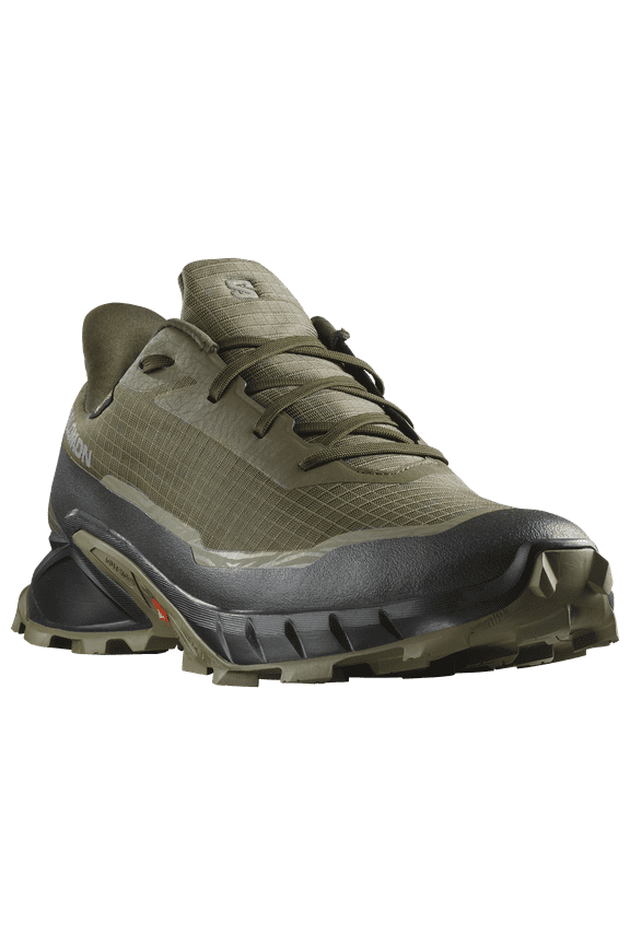 L47310300 Alphacross 5 GORE-TEX Trail Running Shoes for Men - Olive Night - 10.5M