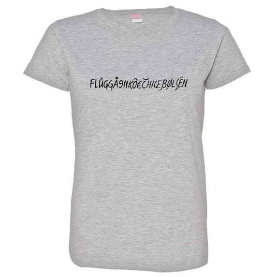 PleaseMeTees™ Womens Fluggaenkoechiebolsen Eurotrip Vander Safe Word Tee