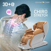 [LM] 3D+@ Latest Technology SL-Track Auto Extension Kahuna Massage Chair LM-6800T White/Camel
