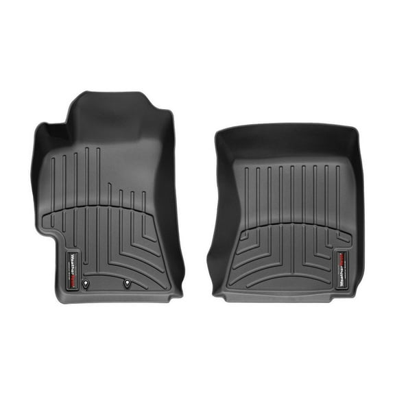 WeatherTech Custom Fit FloorLiners compatible with Subaru Impreza, Impreza WRX, Impreza WRX STi - 1st Row (Driver & Passenger), Black