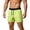 Light Green, variant on Men Beach Shorts Breathable 2 In 1 Liner Under Layered Athletic Shorts With Layer Comfort Everyday Casual Wear Men Shorts
