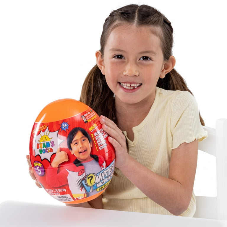 Walmart Ryan's World Gold Giant Mystery Egg Exclusive Ryan's