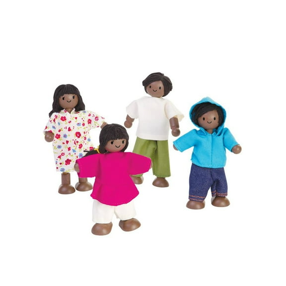PlanToys Doll Family - Dark Skin Tone