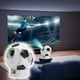thumbnail image 2 of Proyector portátil Pisexur Electronics para hombres con forma de balón de fútbol, rendimiento estable y resolución 4K de alta definición. Electrónica infantil, organizador de electrónica., 2 of 9