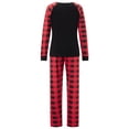 thumbnail image 4 of Hirigin Store Family Matching Christmas Set Dinosaur Print Long Sleeve Round Neck Tops/Romper Plaid Trousers, 4 of 10