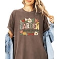 thumbnail image 5 of Ink Printed Image NOT a Fabric Patch - Garden Social Club Shirt for Women Espresso Shirt Adult Small, 5 of 7