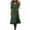 Army Green, variant on Spring Dresses for Women Crew Neck Casual Long Solid Smock Fashion Flowy Smock Dress Cotton Linen Fabric Skin-Friendly Breathable Tunic Dresses Party Dresses for Women