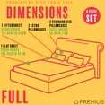 thumbnail image 6 of PREMIUS Lucea 6 Piece Soft Wrinkle-Free Microfiber Sheet Set, Full, 6 of 7