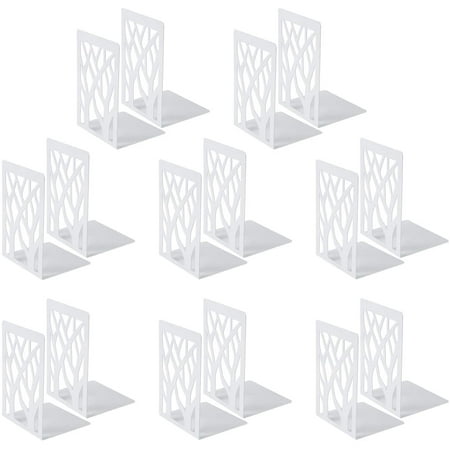 Book Ends, MSDADA Desk Bookends Heavy Duty, Book Ends Holder for