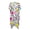 Abstract Triangle Dot Print, variant on Casual Bikini Cover Up for Beach Polyester Quick Dry Long Kimono Swimsuit Cover Up Camo USA Flag Print