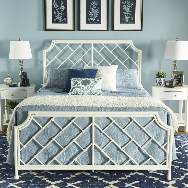 White geometric sale headboard