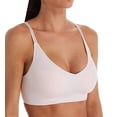 thumbnail image 4 of Calvin Klein Women's Invisibles Wirefree Lightly Lined Triangle Bralette, Nymph's Thigh, L, 4 of 7