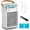 white, variant on Rechargeable Mini Air Conditioner, 5400mAh Battery, 1200ML Water Tank, 2 Cool Mist Modes, 7-Color Light, Timer & Remote for Home Office