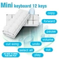 thumbnail image 3 of Programmable 12Keys USB Macro Keyboard with DIY Function for Gaming, Drawing, and Media Playback, Compatible with Windows, Linux, OS, Android, and Raspberry Pi, 3 of 9