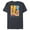 Navy Heather, variant on Marvel Studios X-Men ’97 Jubilee Powers & Logo Action Panels- Short Sleeve Blended T-Shirt for Adults - Customized-Dark Heather