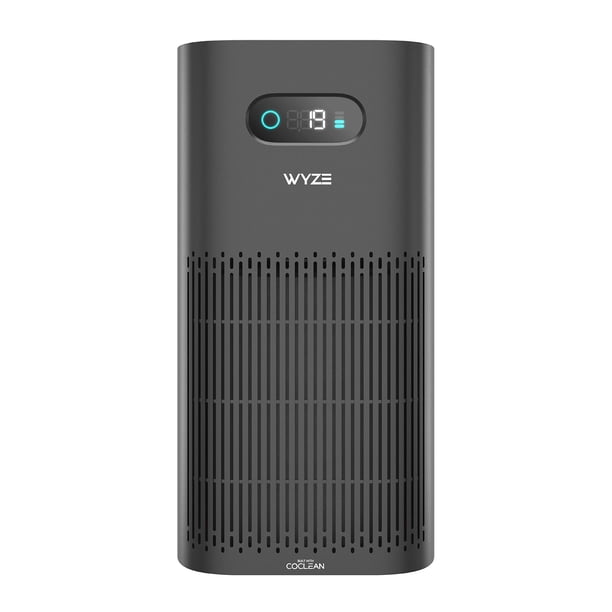 Wyze Purificador de aire con filtro de formaldehído (Premium), para el hogar, 21db silencioso, HEPA 13, eliminación de contaminantes comunes, eliminación de formaldehído, olores, humo, polen, polvo, W