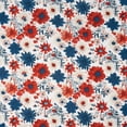 thumbnail image 6 of Singer, 100% Cotton, Patriotic Flowers 5Pc Bundle, 6 of 7
