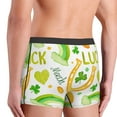 thumbnail image 4 of Kdxio Men's Boxer Briefs with St Patrick's Day1 Print - Comfortable and Breathable Underwear for Everyday Wear, 4 of 7