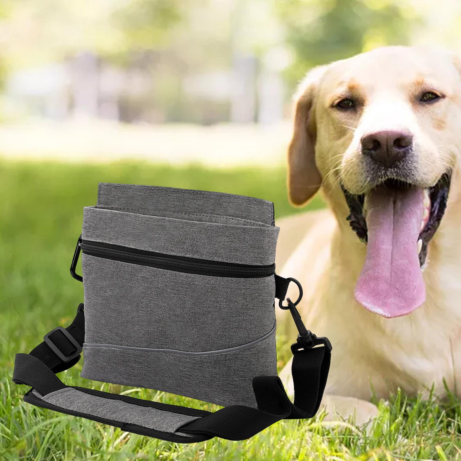 Fzaqwen Adjustable Belt Pet Training Pouch Snack Waist Belt Bags Storage Pouch for Food