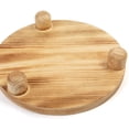 thumbnail image 6 of Round Pedestal Riser Board Wood Display Board Pedestal Board Pot Flower Pedestal Riser Holder for Indoor Outdoor Display, 6 of 7