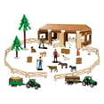 thumbnail image 3 of Juguete de con animales de granja para niños, simulación de granjas, modelo de , valla, juego para niños de 3 a 12 años, 3 of 9