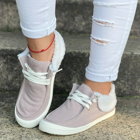 

Sanbonepd Casual Shoes Print Loafers For Women Ladies Shoes Canvas Flat Shoes Soft Vulcanize Casual Shoes